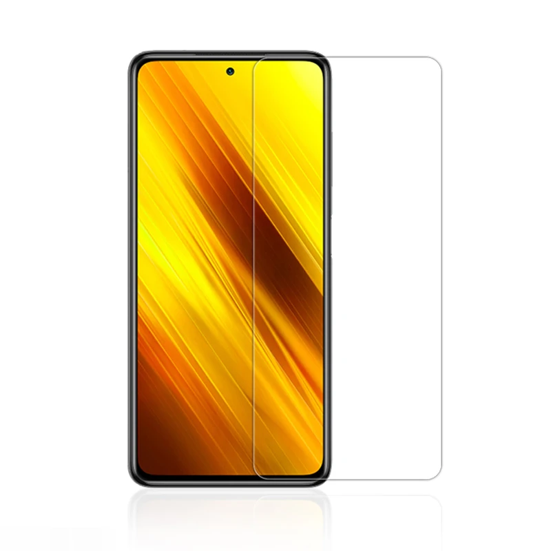 

9H 2.5D High Clear Transparent Tempered Glass Screen Protector Film For For Xiaomi Poco X3 NFC Pocophone F2 Pro