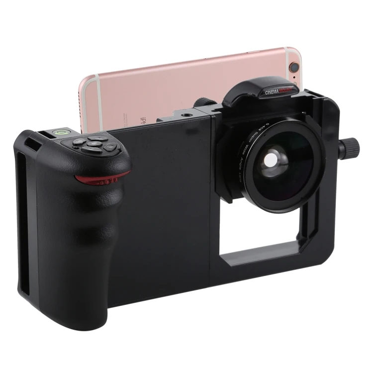 

Hot Selling Cinema Mount 2 Professional Smartphone Stabilizer with Wide Angle Macro Lens