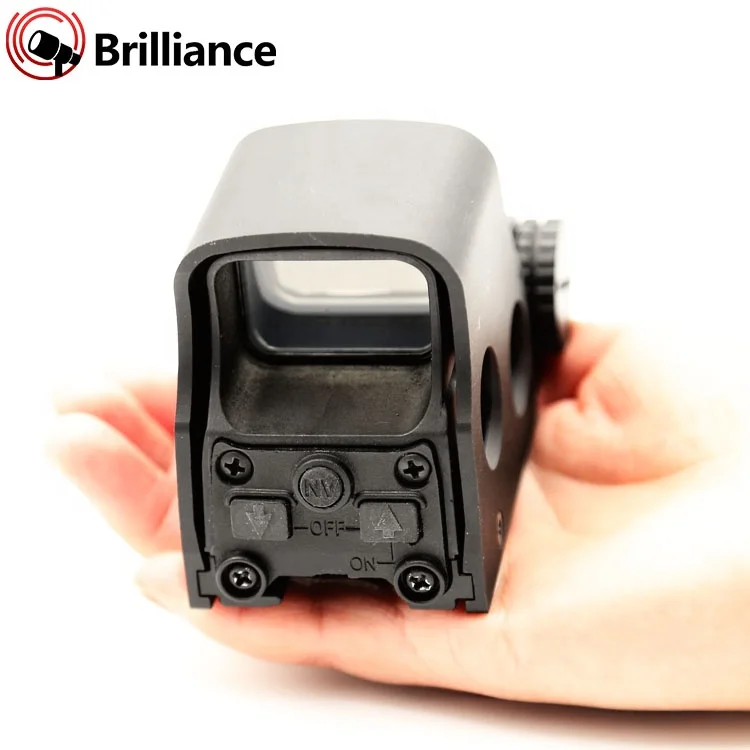 

Hot - selling tactics red spot laser quick installation holographic sight, Black