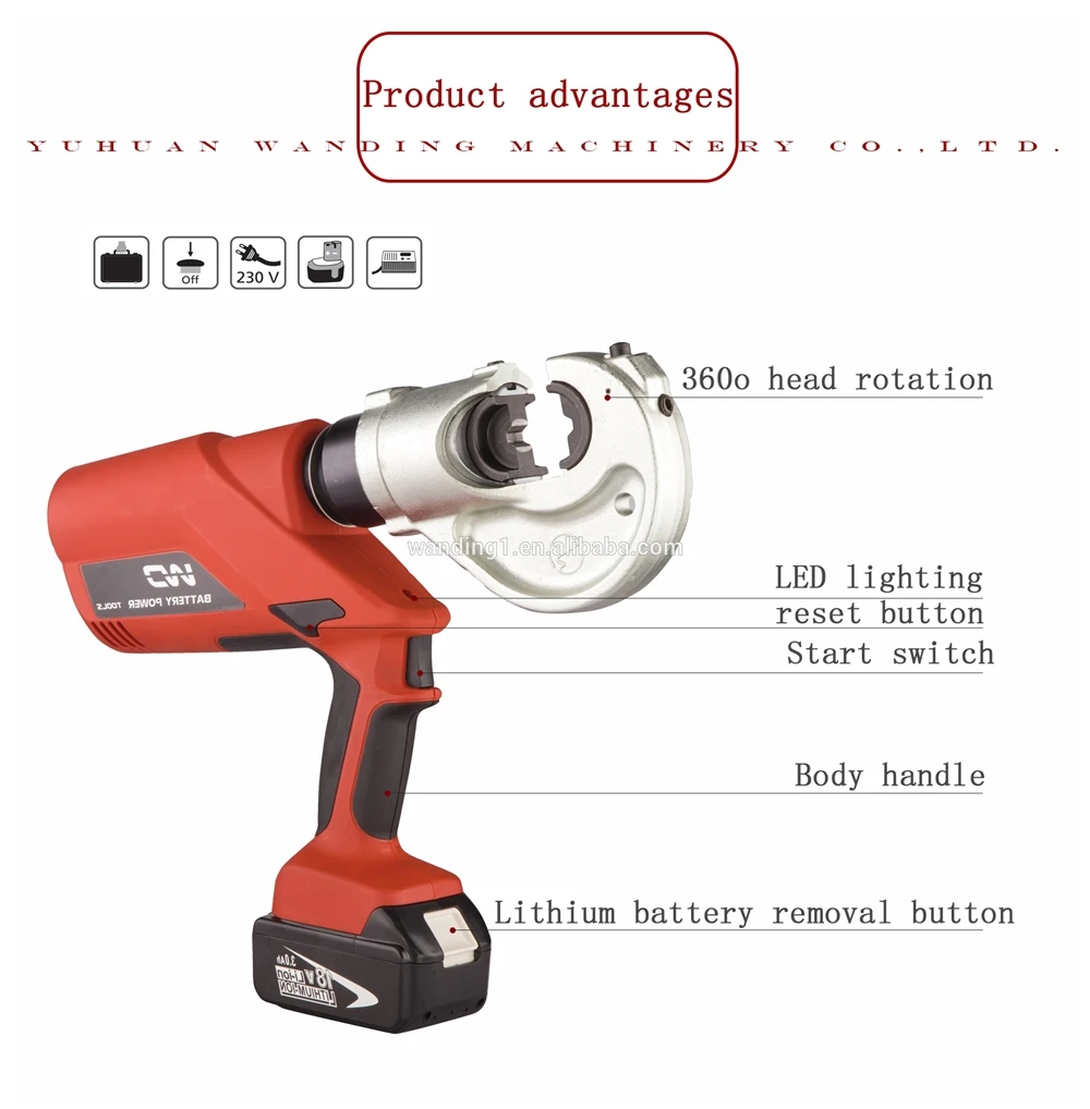 High Quality battery crimping tool