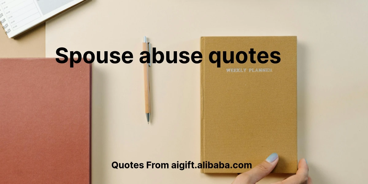 spouse abuse quotes