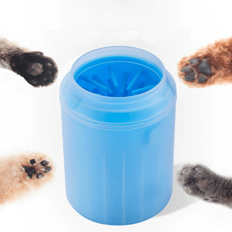 

Factory Wholesale Detachable Portable Pet Dog Foot Washing Cup Pet Dog Paw Cleaner Cup Pet Foot Cleaner, Blue,red,green,pink