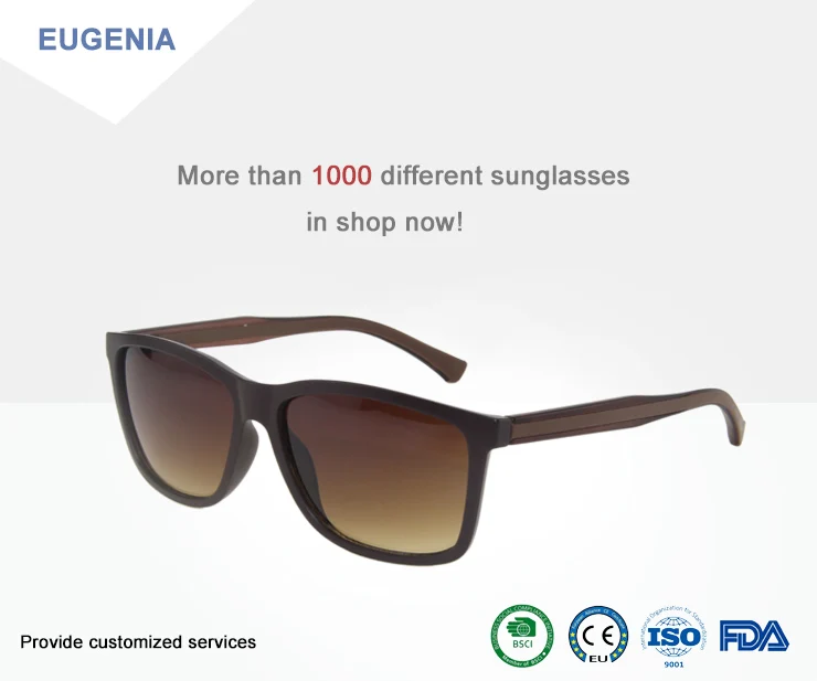 EUGENIA 2020 Newest Cool Frame Custom Design Men Sports Sunglasses