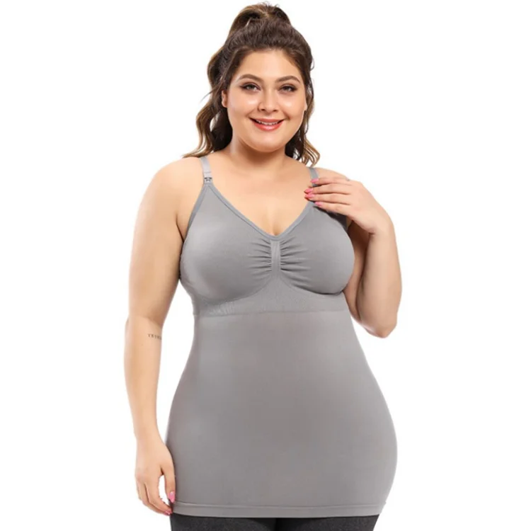 

HJ844 High quality adjustable anti-radiation breastfeeding bra clip sleep underwear for pregnant women