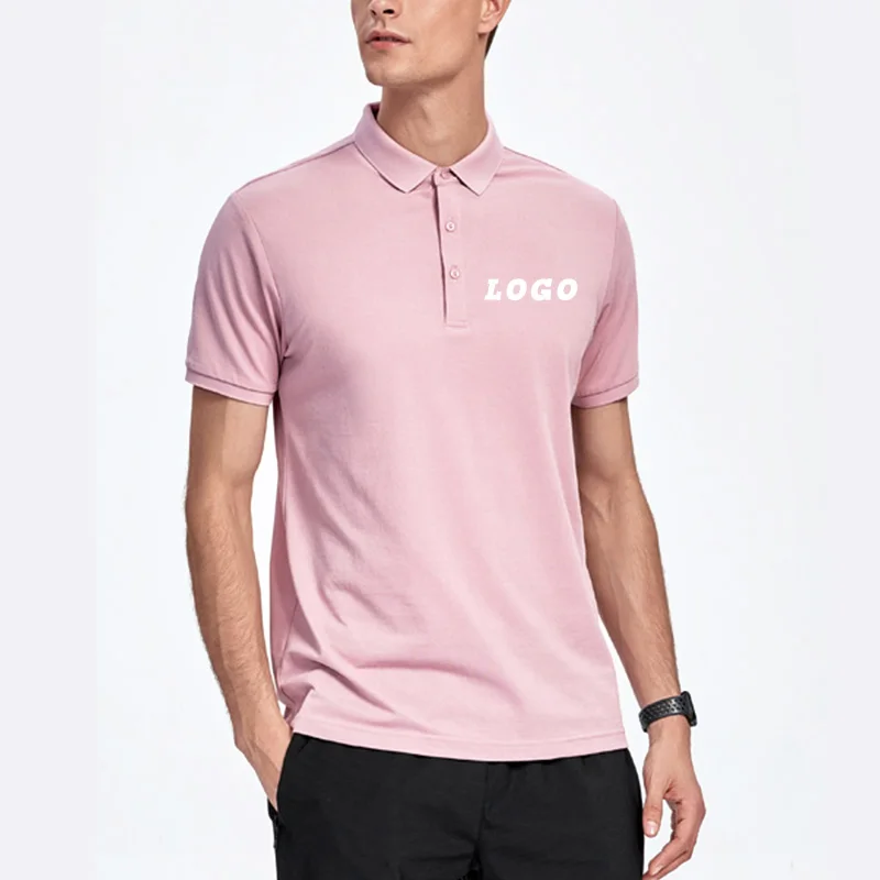 

Wholesale 100% Cotton Men's Polo Shirts Uniform Embroidery Printing Plain Blank Casual Golf Polo Shirt Custom Logo