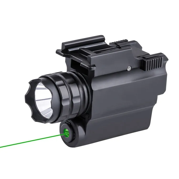 

Tactical Red Dot Laser Sight With High Lumens LED Flashlight Combo Hunting Accessories For 20mm Rail Pistol Guns