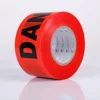 Factory Price 500 Meter non Adhesive PE Warning Red White Barrier Tape