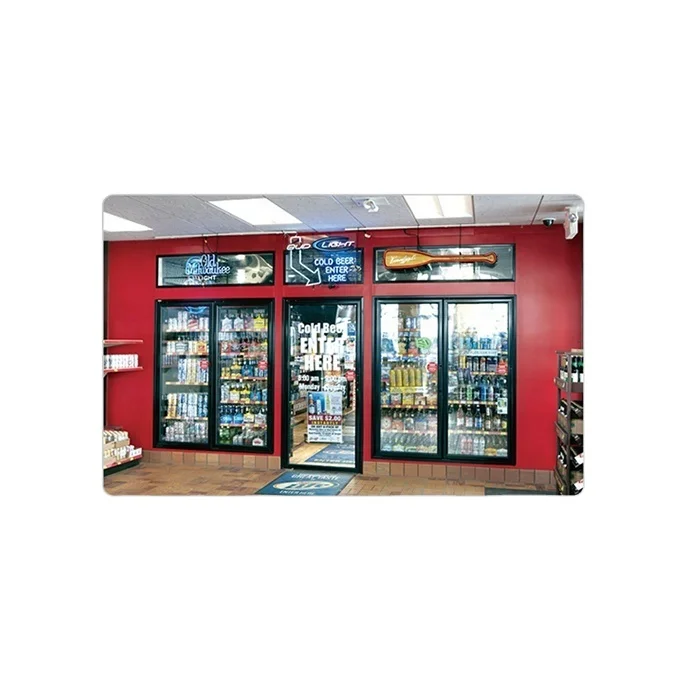 

Refrigeration equipment parts quality Glass door for commercial cold room