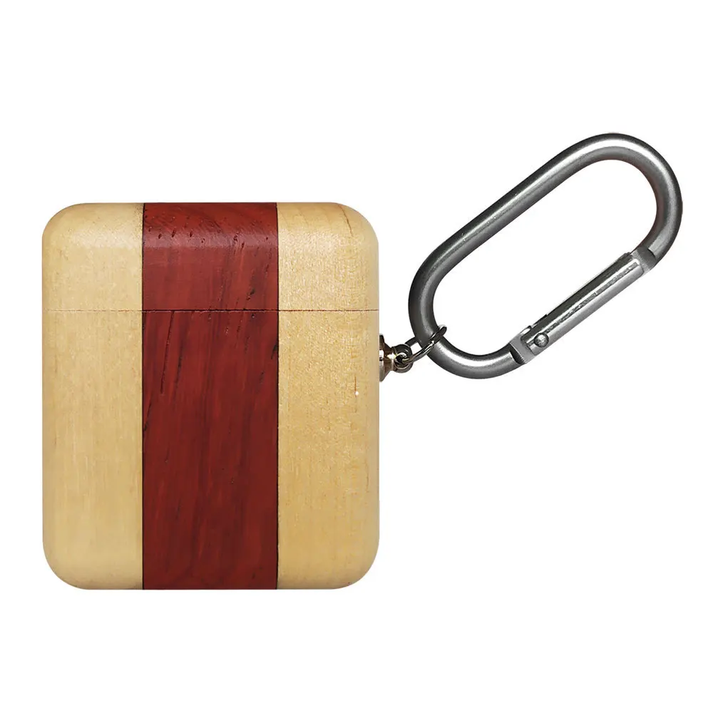 

for wood airpods case woodwork for air pod case cover wooden mix contrast color for apple airpods case 2020 new