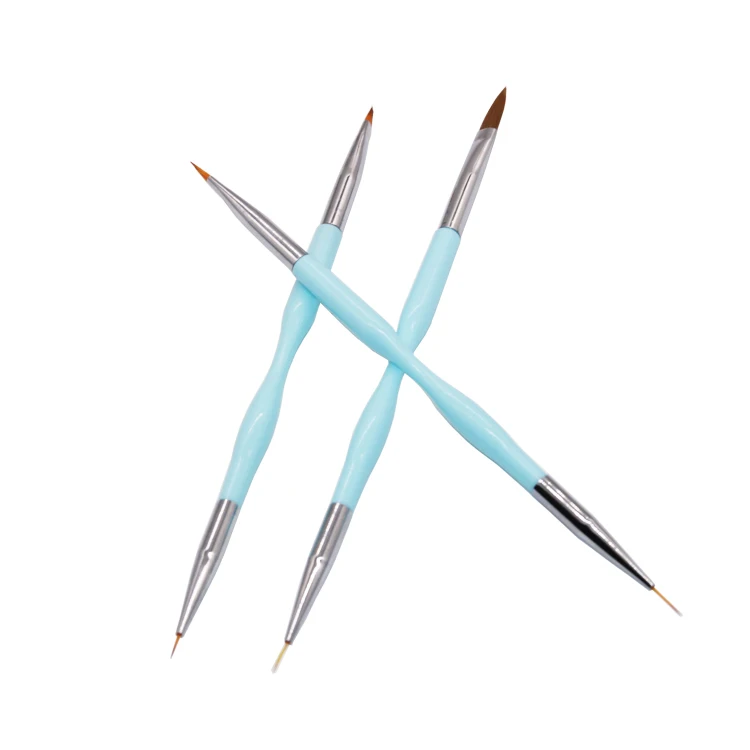 

Fangxia Double Headed Nail Pen Nail Line Brush Drawing Brush Gel Nail Brush