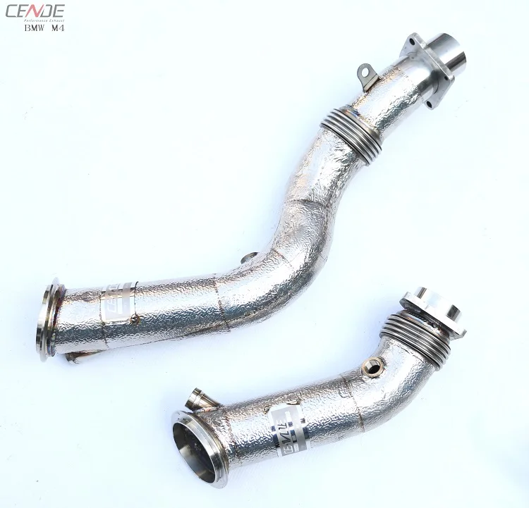 Stainless Steel High Flow Catalytic Converter Universal For Bmw M3 M4