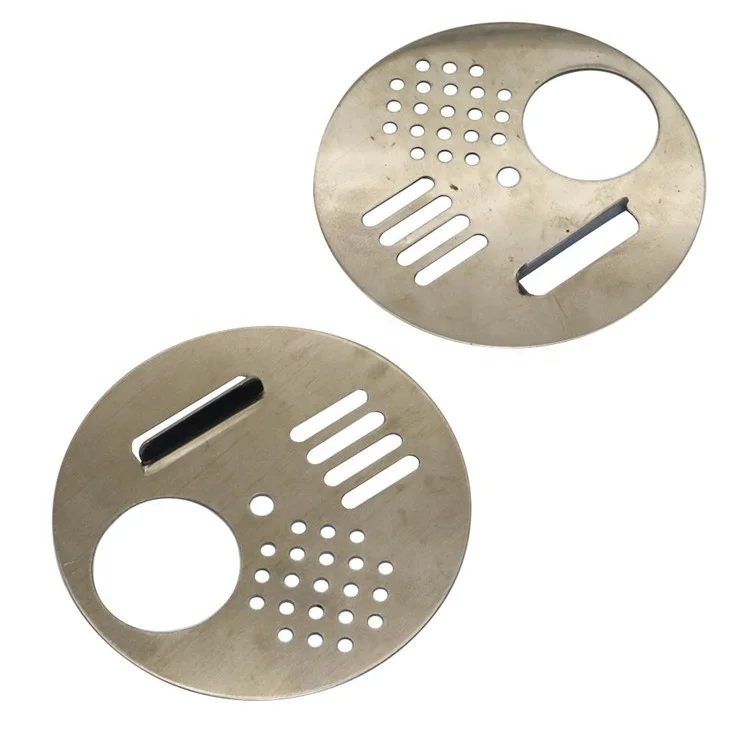 

100 PCs Stainless Steel Round Nest Door Vents Bee Hive Gate Bee Hive Box Entrance