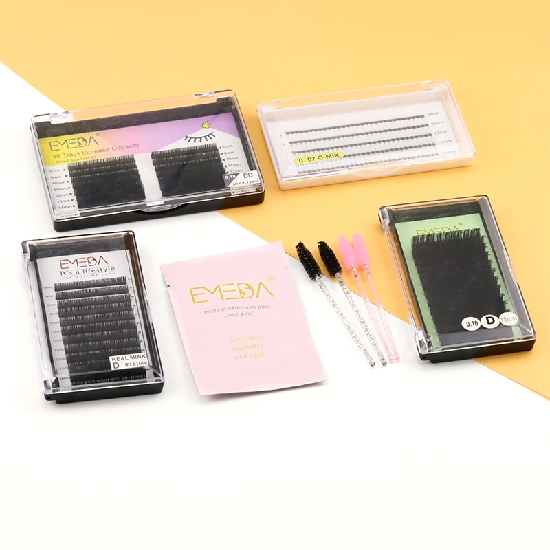 

Emeda wholesale eyelash extension private label supplies