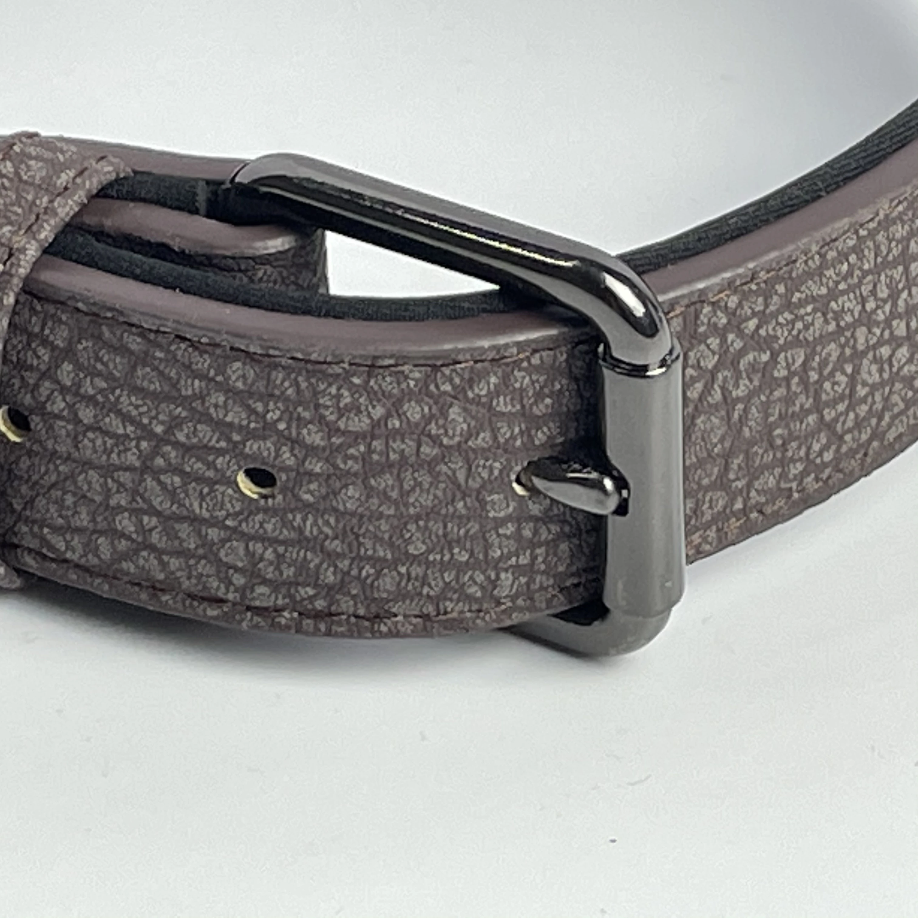 

Hot Selling Super Soft Designer PU Dog Luxury Genuine Leather Collar Leash