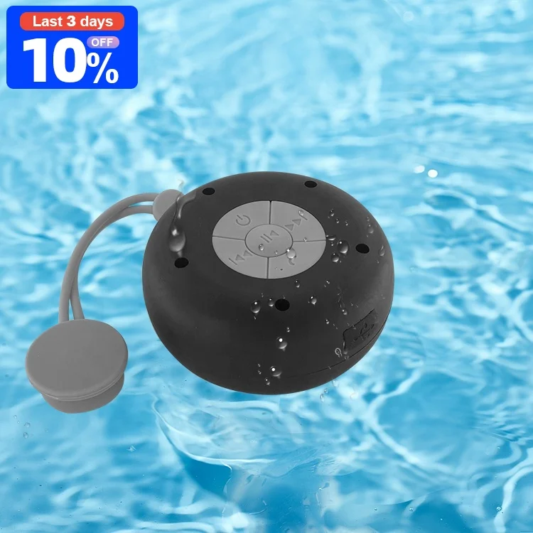 

Factory Wholesale Waterproof Portable Outdoor Subwoofer Hands-free Call Mini Shower Speaker Wireless Blue tooth Speaker