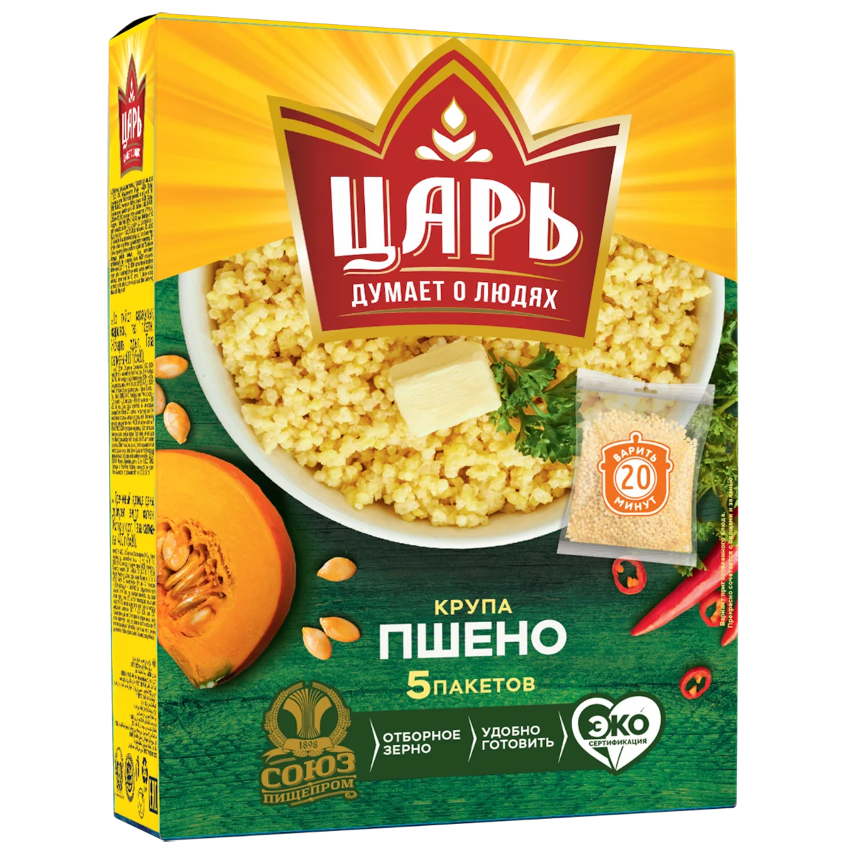 
Whole grain millet 