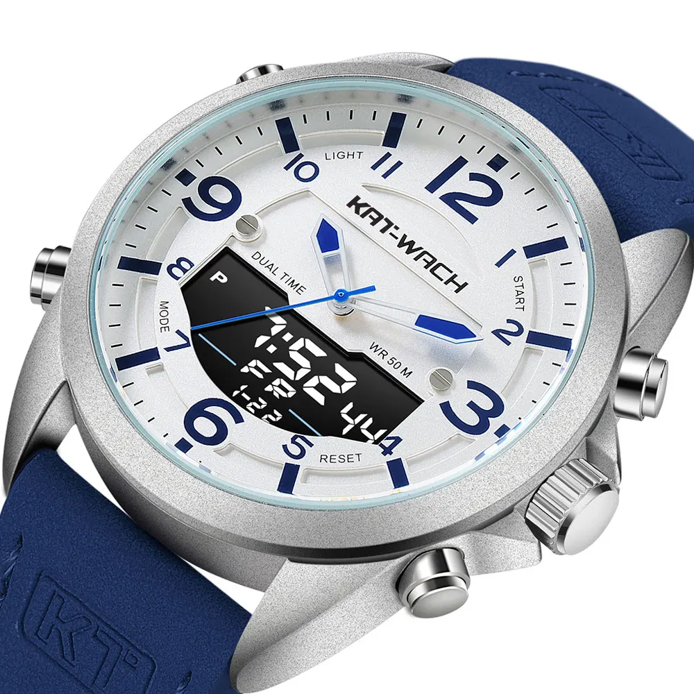

KAT-WACH Digital Watches Men Sport Wrist Watch KT1818