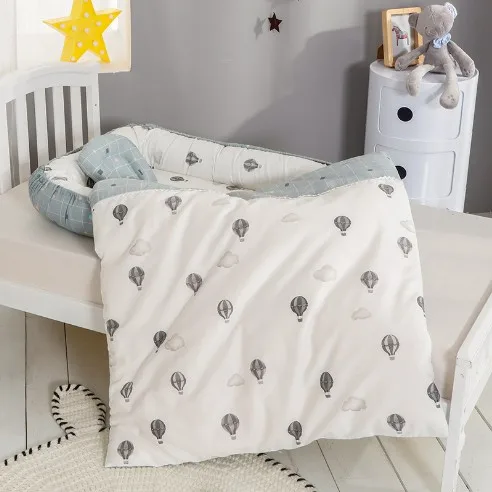 

Cheap Factory Price portable crib newborn baby snuggle nest best bed with pillow and quilt
