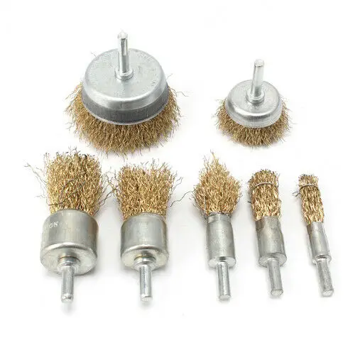 Crimped Steel Wire End Brush for Wood Working from Pexcraft