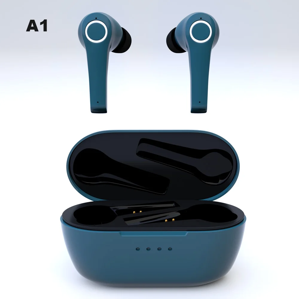 

Active Noise Cancellation A1 TWS IPX7 Waterproof Earphone Fone De Ouvido Audifono Wireless Touch Headset Earbuds, 2 colors