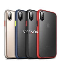 

Viseaon original hot sale matte transparent drop protection mobile phone case for iphone xs max xr mobile accessories