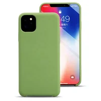 

Silicone Oil Coating Feel 2.0mm Thick Soft Microfiber TPU Cell Phone Covers Case for Apple iPhone 11 Pro Max XS XR X 8 Plus 7 6s