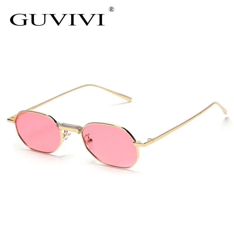 

GUVIVI New retro sunglasses men acetate sunglasses polarized small oval sunglasses 2019