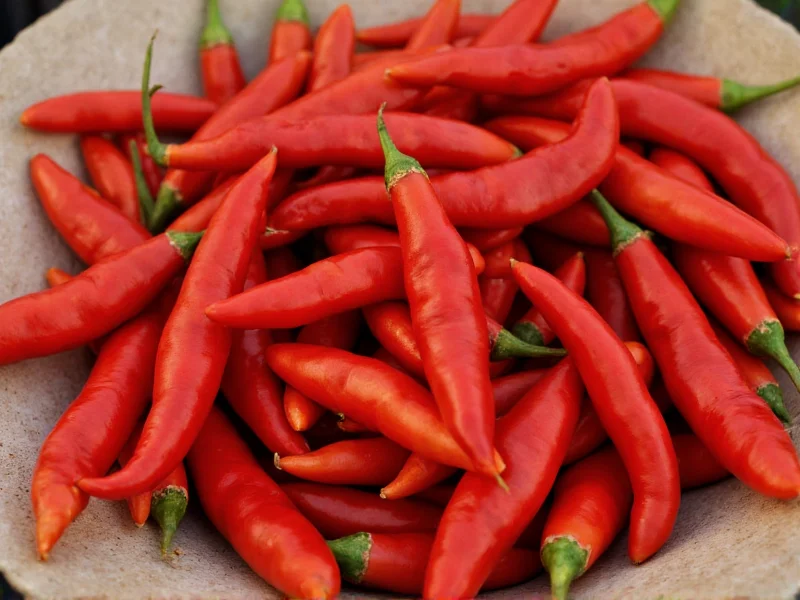 Guajillo Chilies Heat Level: Mild to Medium (2,500-5,000 SHU)
