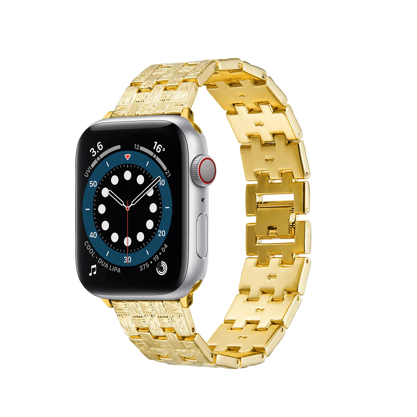 

Suitable for Apple Iwatch Series 6 watch stainless steel metal strap