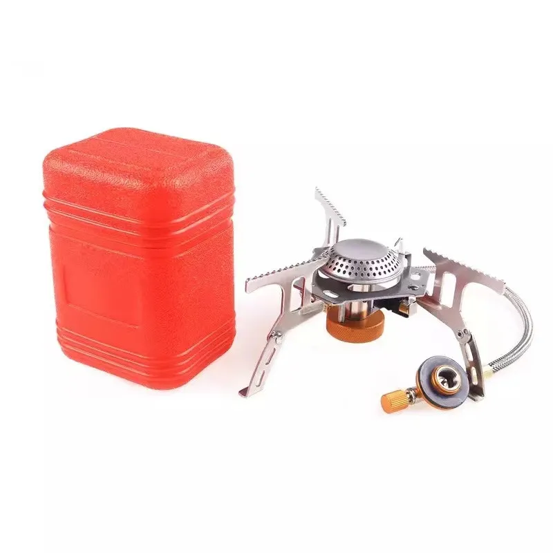

Portable Camping Mini Foldable Split Stoves Outdoor Gas Stove Furnace Picnic Cooking Burners 3000W Cooker Stoves Cooking Tools