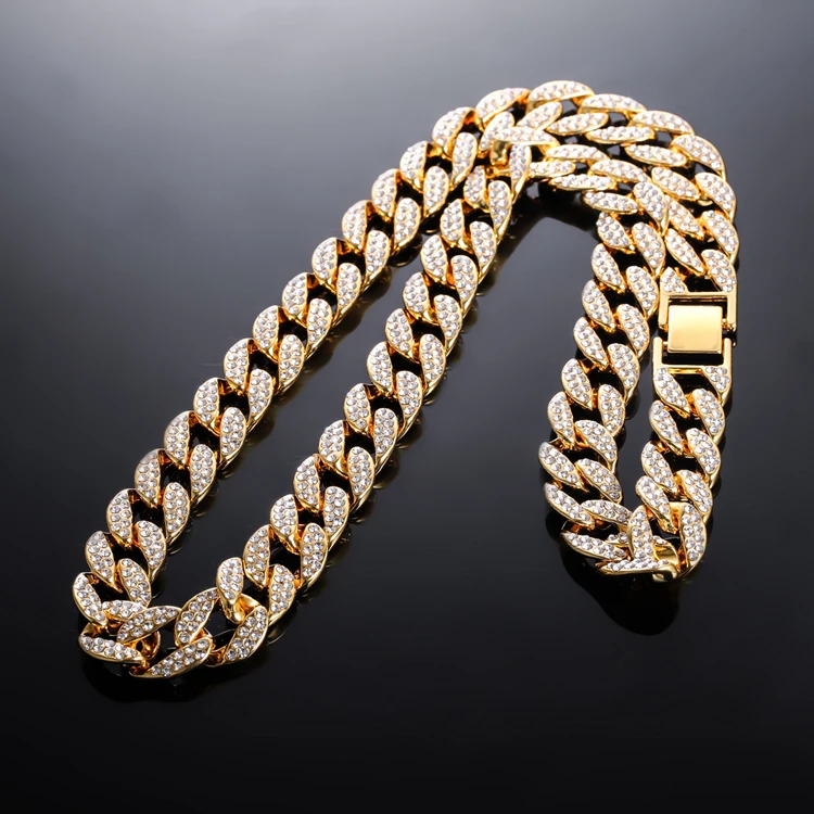 

Hot sell Stock High quality LOGO Customize necklaces gold 18k chain, Different color is available