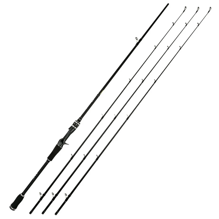 

wholesale Olta 2.4m 3 tips ML M MH UL 2 section spinning fishing rod carbon 2.4m, Black