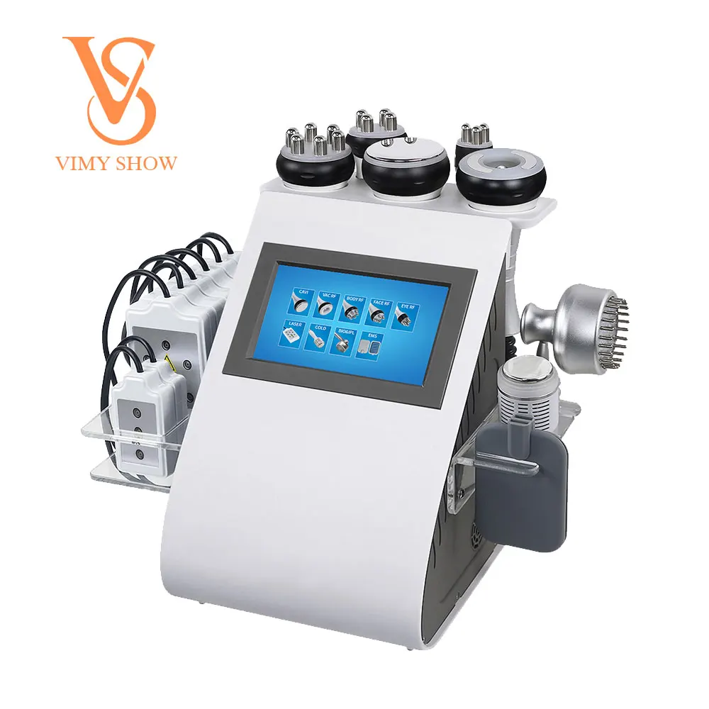 

Body Shaping Vacuum Beauty Device Multifunctional Skin Tightening Fat Loss 80k Ultrasonic Cavitation Machine