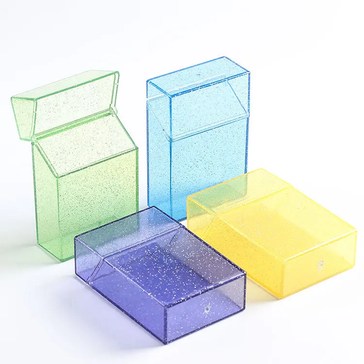 

Disposable Holder Plastic Case Transparent 7 Color Packaging Candychocolate and Other Gift Clear and Food Grade 50pcs