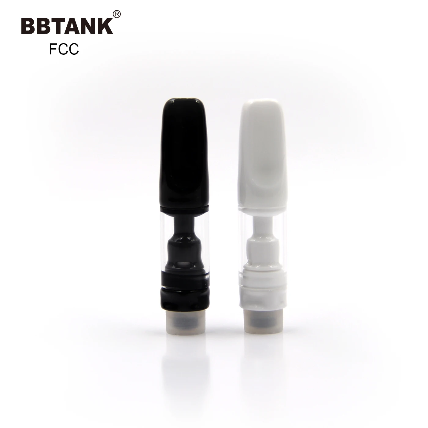 No Lead Full Ceramic Cartridge Vape BBTANK 1ml 510 Cartridge Thick Oil