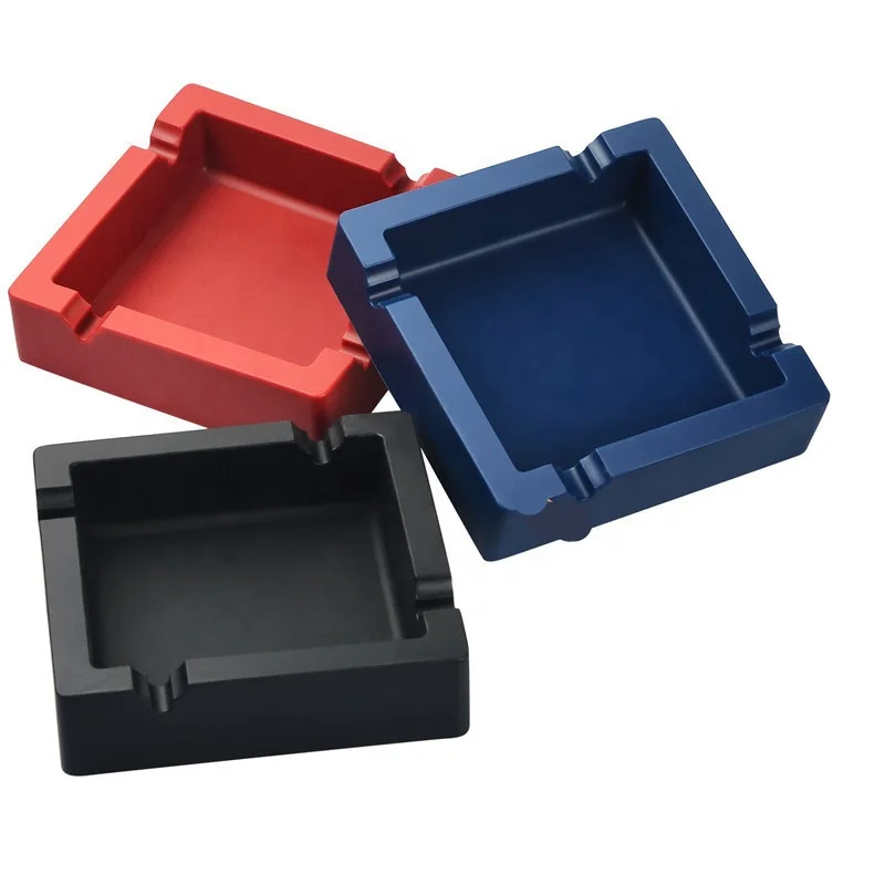 

Creative Square Silicone Ashtray Household Car Office Ashtray, Picture