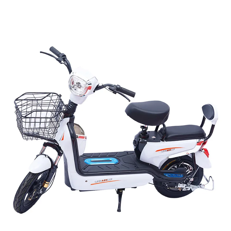 

48V 12AH Lead acid / Lithium battery Adult Electrical Bicycle 350w Electric Scooter, Black/white/blue/red/green etc.