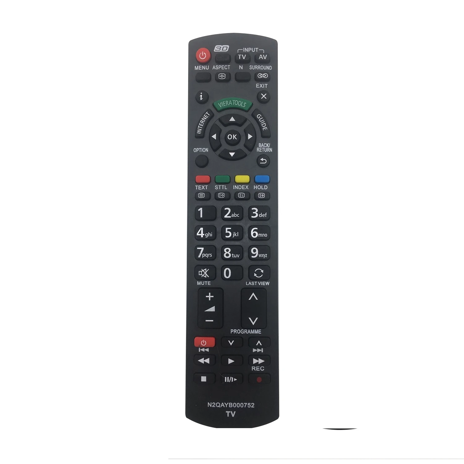 Replacement N2qayb000572 Remote Control Fit For Panasonic 3d Viera Tv
