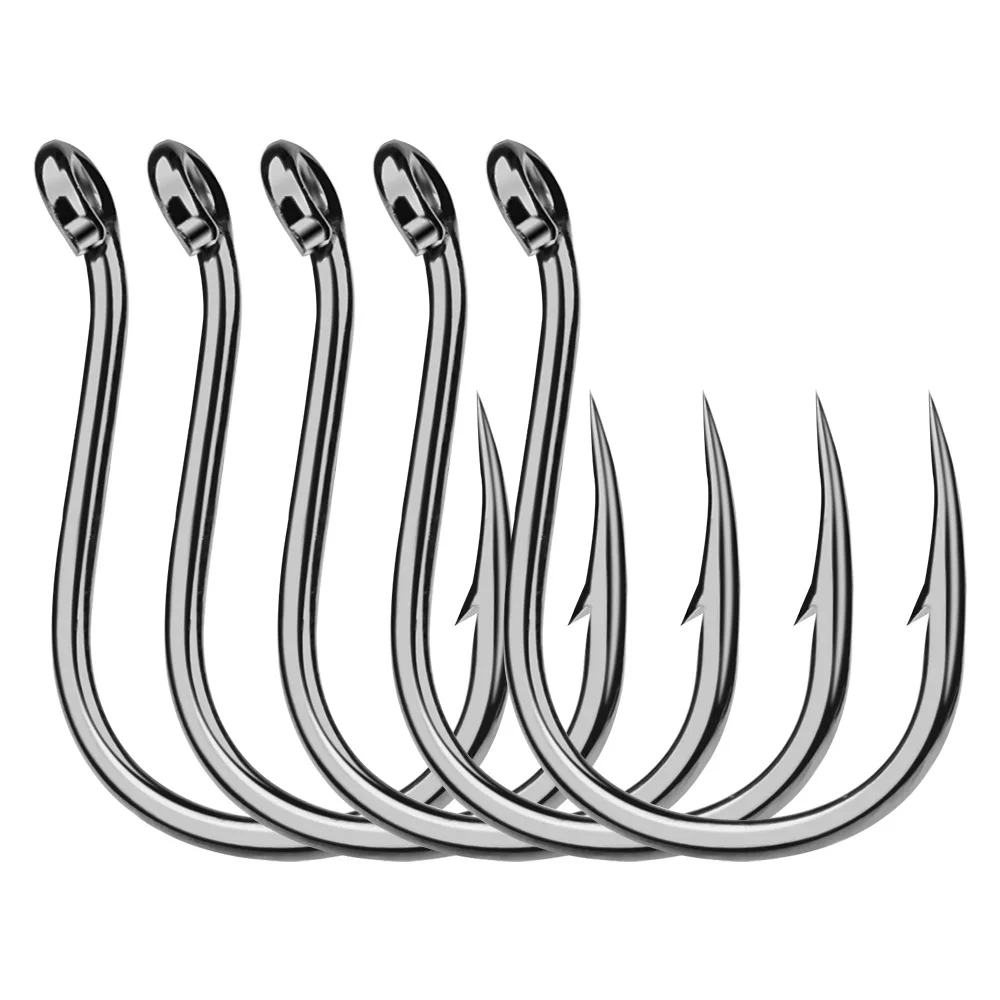 

100 pcs/pack custom size OEM factory high carbon steel common carp fishing wide gape hook, Picture