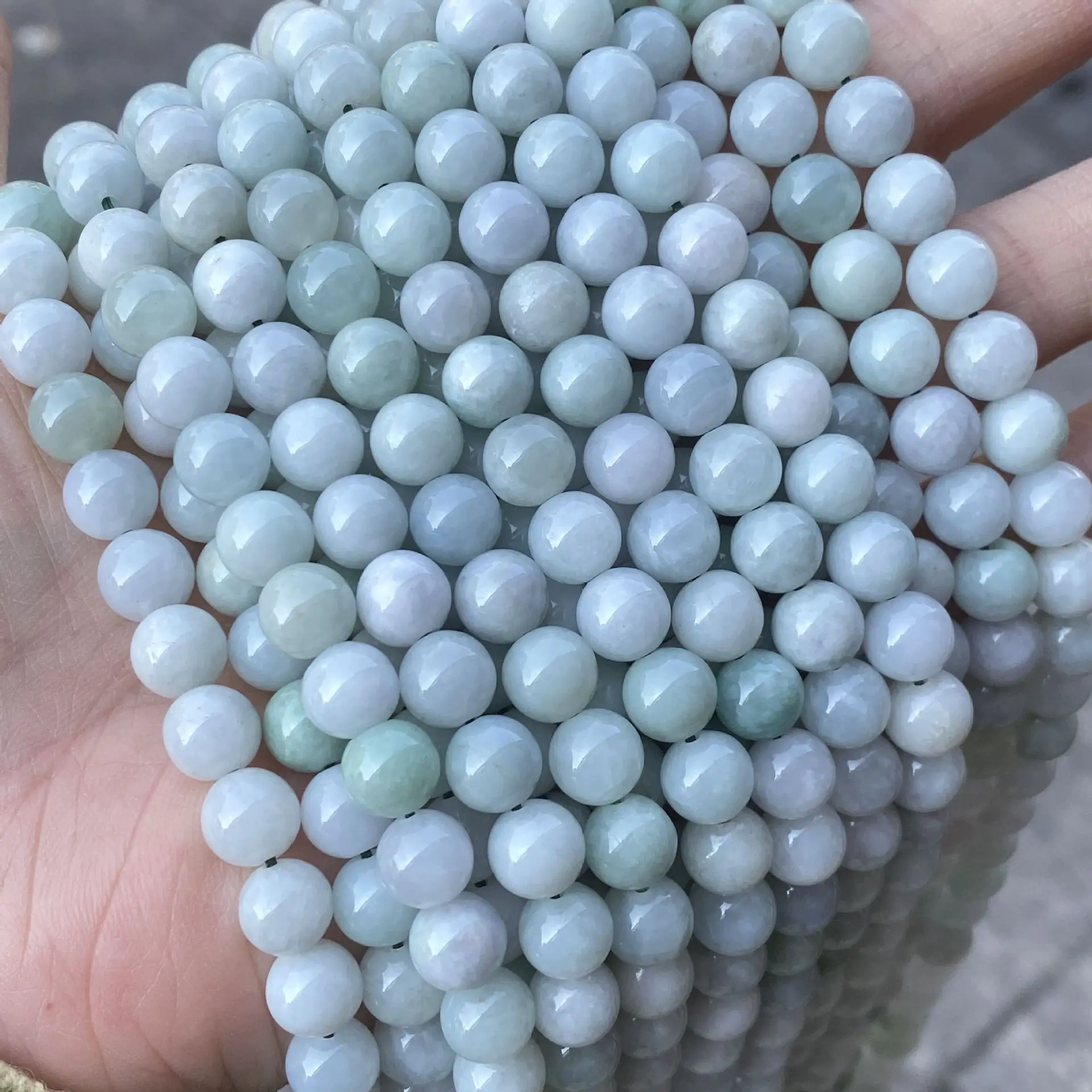 

Gemstone Beads for Jewelry Making Precious Natural Stone Beads Wholesale A Grade Burma Jade Beads