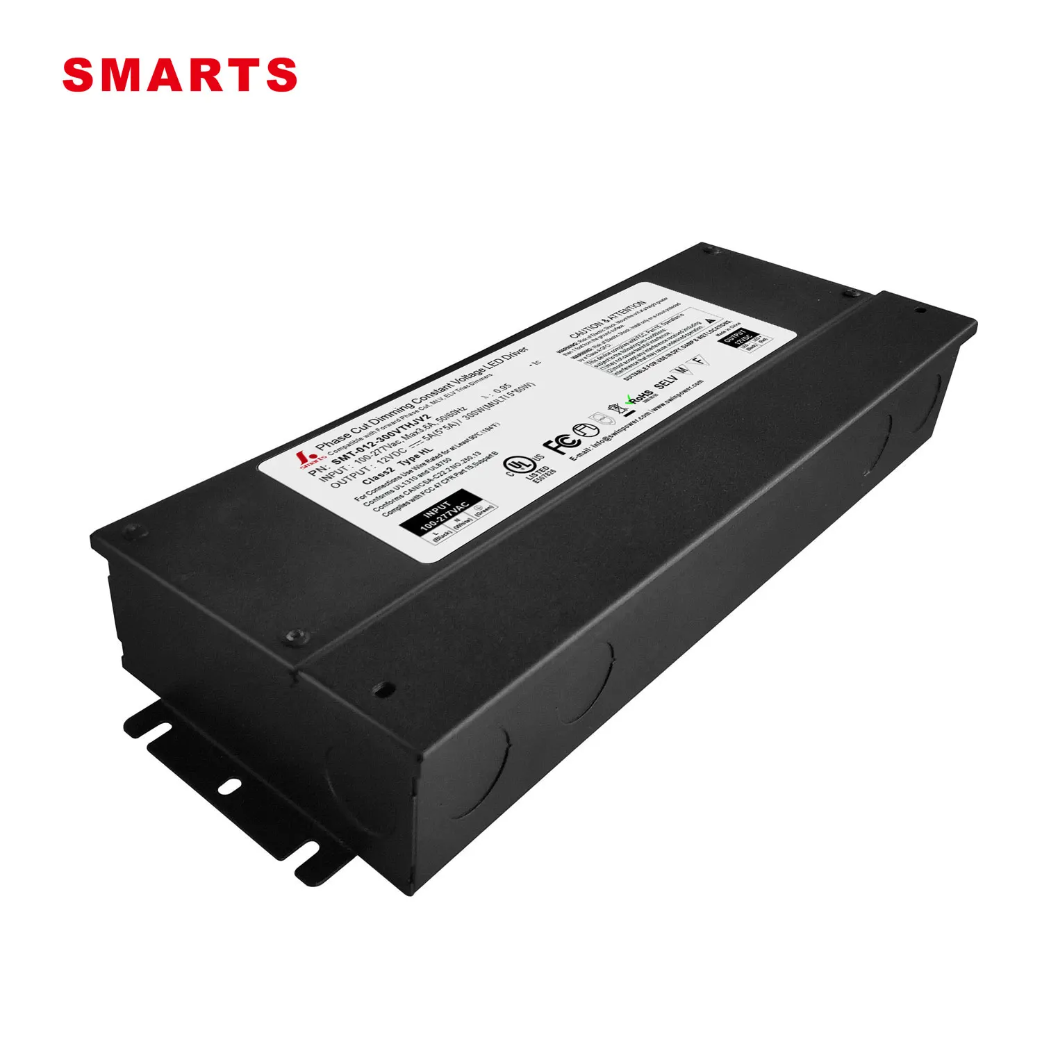 multi output 300watt dimmable power supply led driver 12v 300w waterproof for wet location