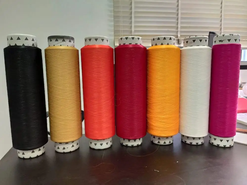 
100 % polyester high tenacity yarn 150D/48F 