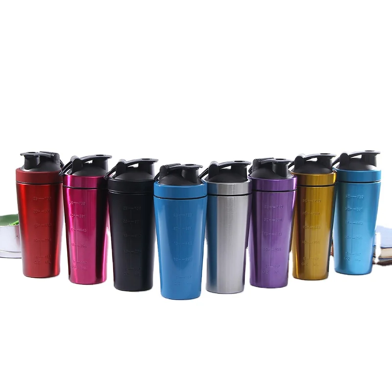 

Stainless Steel Protein Shaker Bottle On Whey Protein for Fitness Gym Bottle