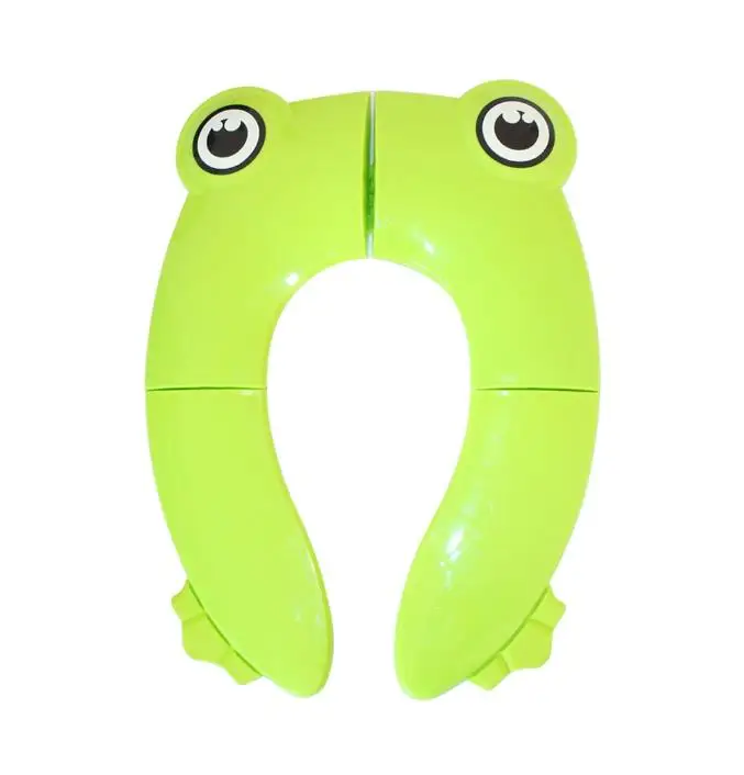 

Bathroom portable travel Cute Animal Frog Folding plastic children Potty Seat Toddler kids Toilet Training Seat Cover, Picture