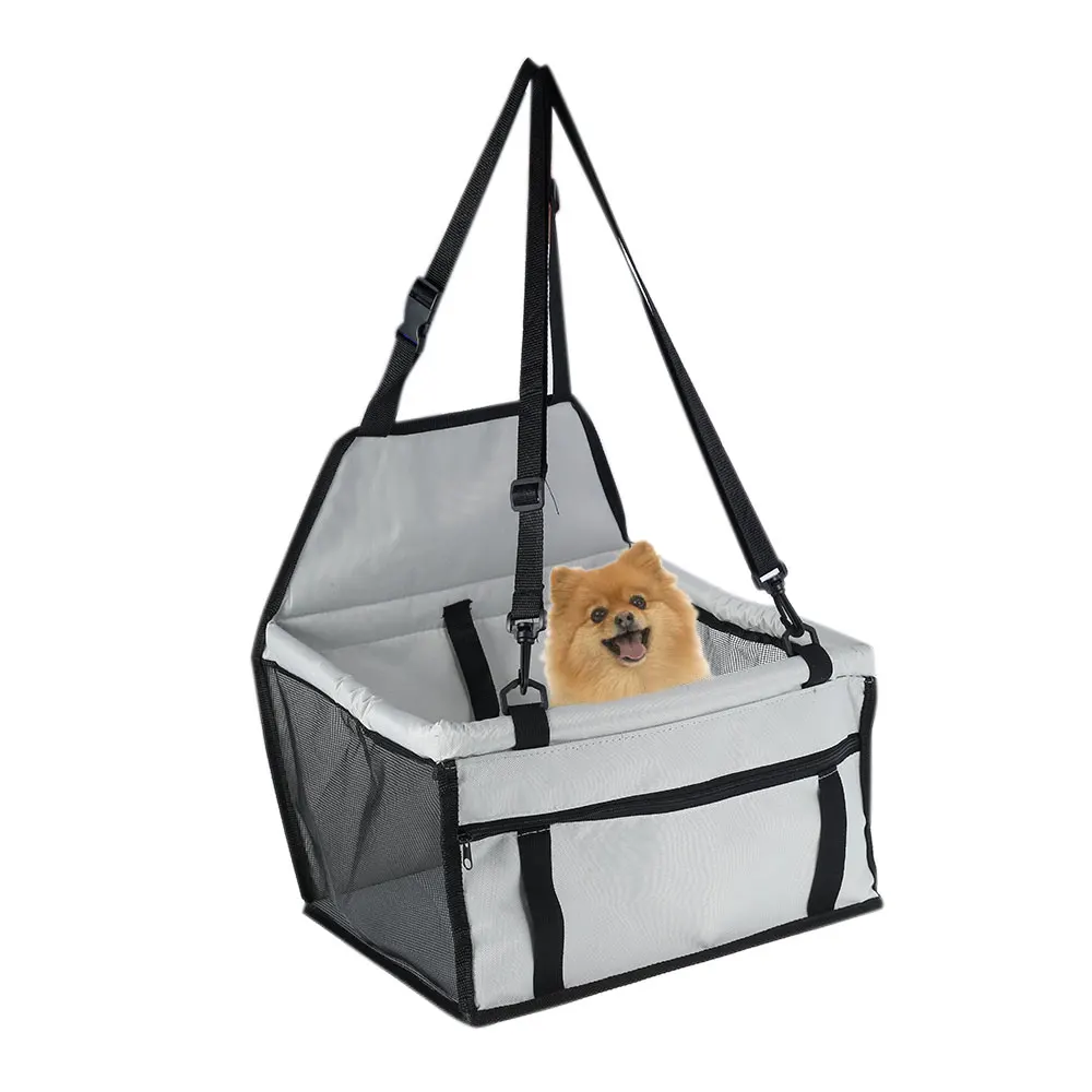 

Drop Shipping Waterproof Collapsible Folding Safety Travel Carrier Pet Puppy Dog Cat Car Booster Seat, Customized color