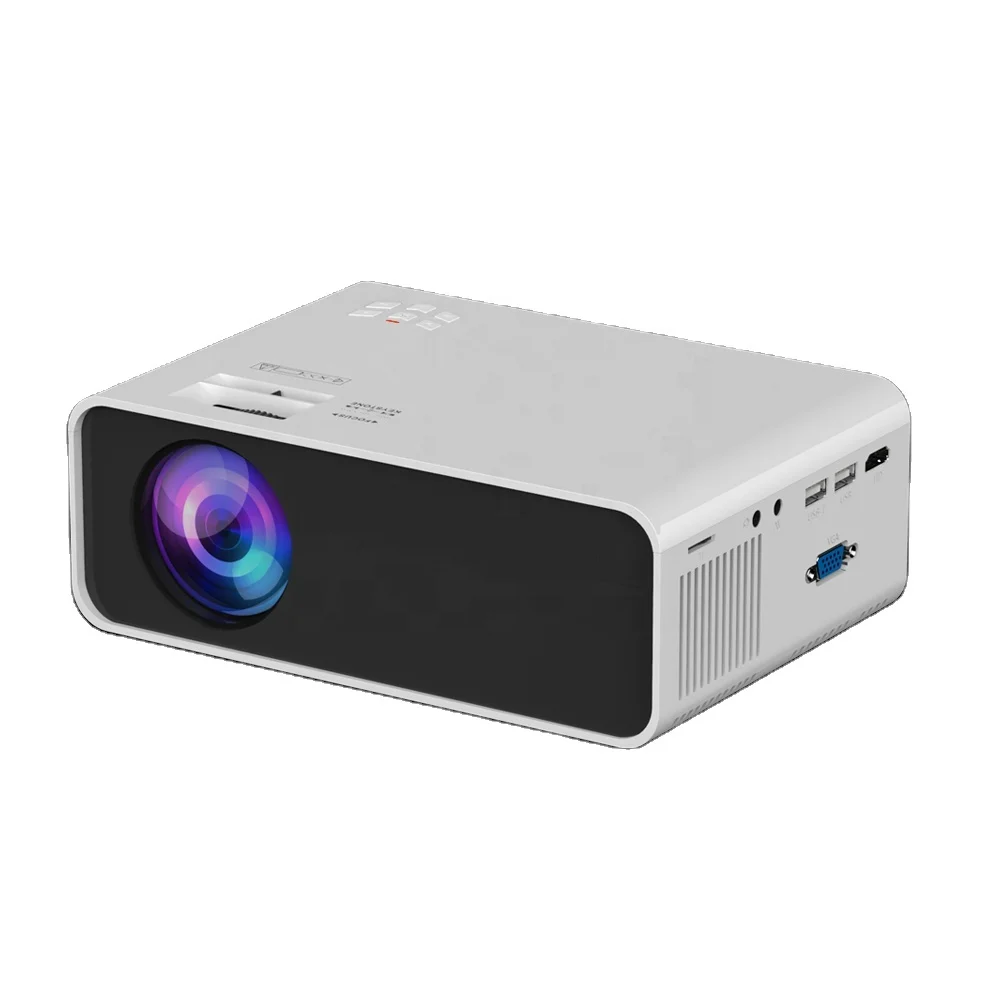 

Dropshipping 2021 HOT Portable Projector Salange P48 Basic Version 2800 Lumens Smartphone Projector Home Theater Movie Proyector