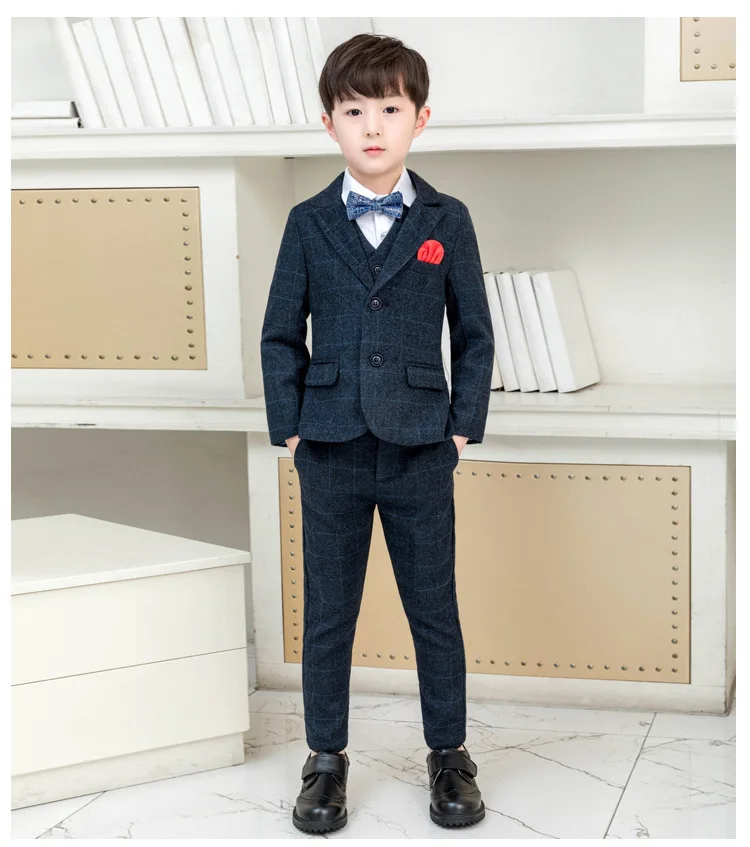 

S514F New hot-selling boy student catwalk show for weddings boys jogging suits, Customized color