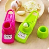 Candy Color Kitchen Accessories Plastic Ginger Garlic Grinding Tool Magic Silicone Peeler Slicer Cutter Grater Planer