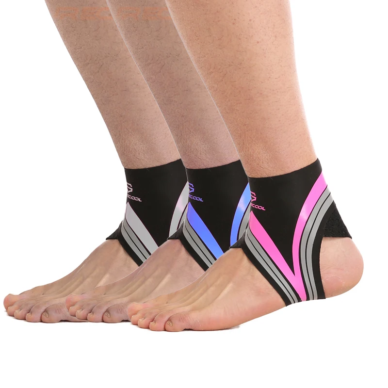 

Ankle Support Brace Elastic Free Adjustment Protection Foot Bandage Sprain Prevention Sport Fitness Ankle Guard Band, Customized color