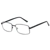 BT2123SHANGHAI JHEYEWEAR Marcos Opticos Retro Square Flexible Unbreakable Memory Metal Thin Optical Frame